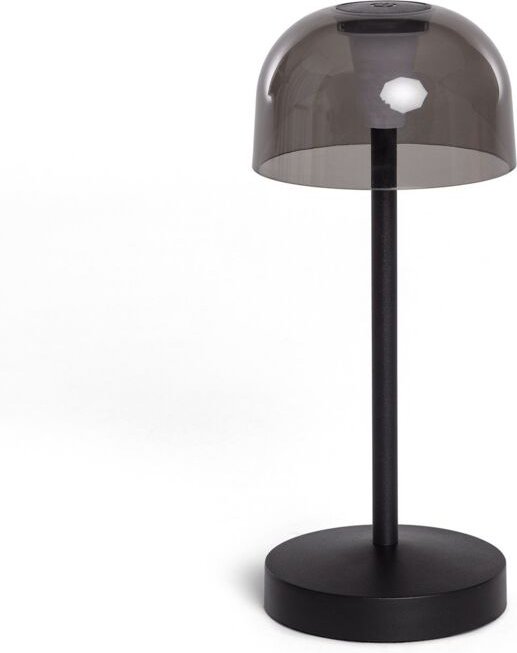 Ledkia - led Tischlampe Tragbar mir wiederaufladbarem USB-Akku Lendora Schwarz