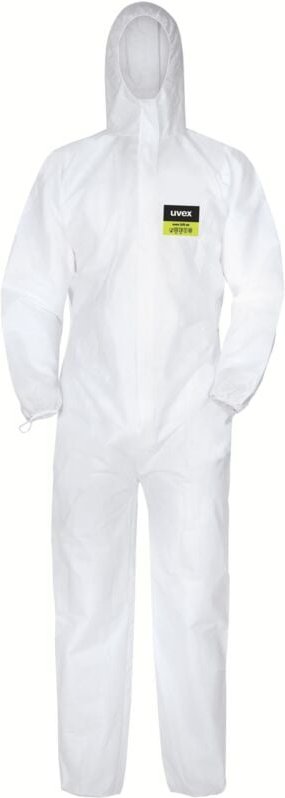 Uvex - Einweg-Overall 5/6 air 98173 Chemikalienschutz 5/6 weiß Gr.XL