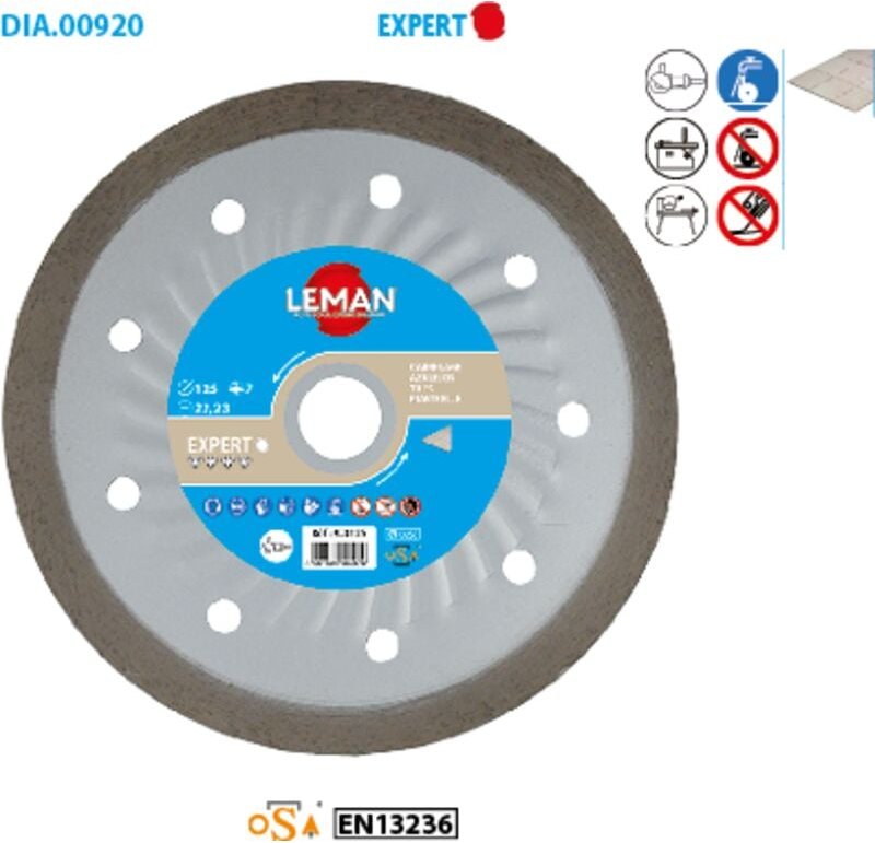 Diamant-Scheibe Fliesen Expert ø 115 Bohrung 22,23 Ep. 1,4mm