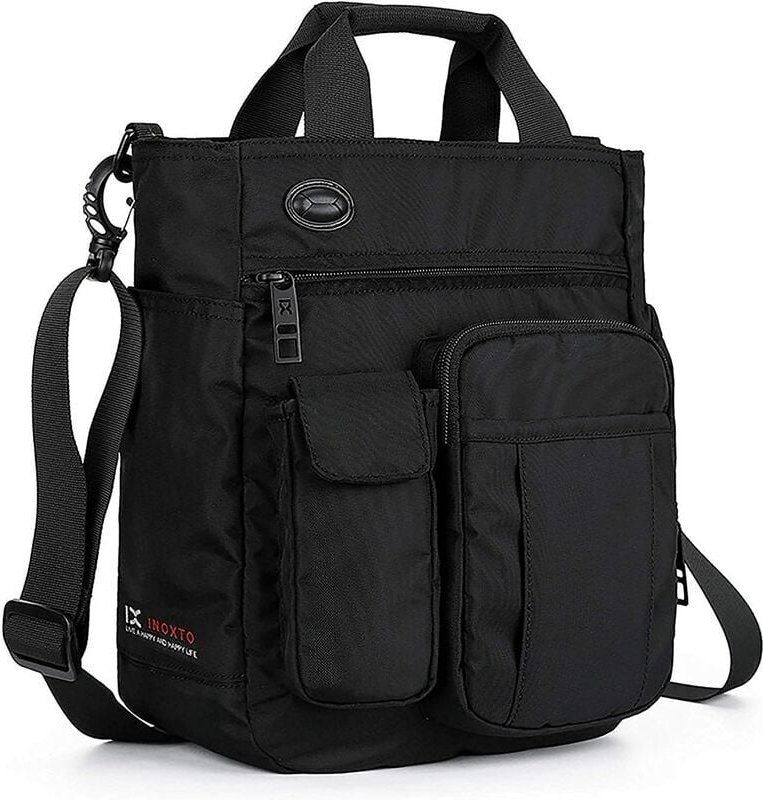 Tool Bag Men's Messenger Bag, Multifunctional Shoulder Bag, Laptop Bag for Men and Women,College, School, Business, Spor...