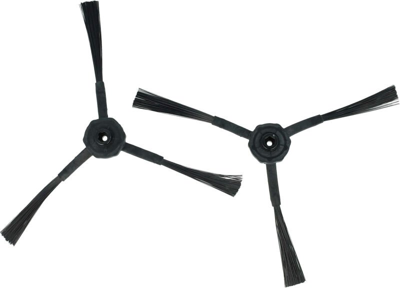 Vhbw - 2x Seitenbürste kompatibel mit Ecovacs Deebot KK8, X580, X600, CR120, X500 Saugroboter - Reinigungsbürsten Set, s...