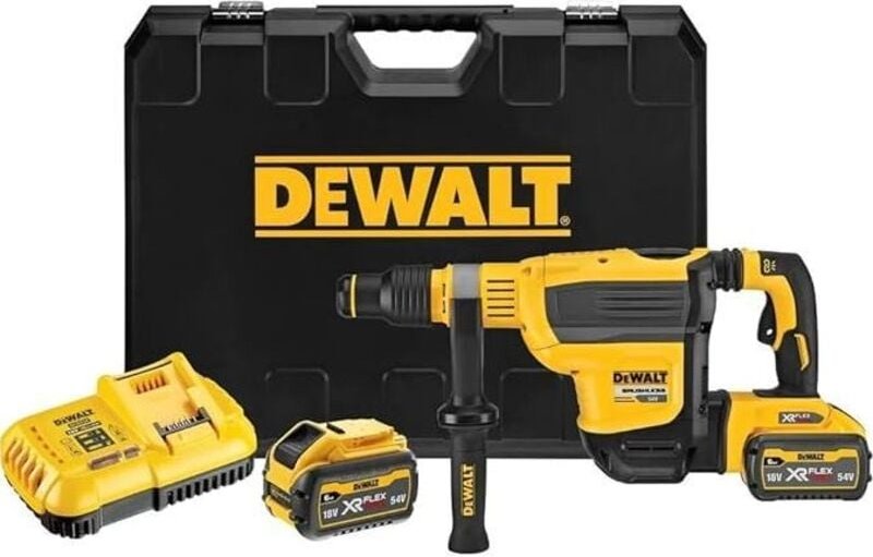 DCH614X2 Akku Kombihammer Bohrhammer Meißelhammer SDS-Max 54V - 2x9Ah - Dewalt