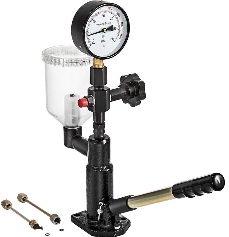 Thumbnail - 600 Bar Einspritzdüse Prüfgeräte 0,8L Krafststoffdruckmesser, Einspritzdüse Prüfgeräte mit doppelter Skalierung Injektor...