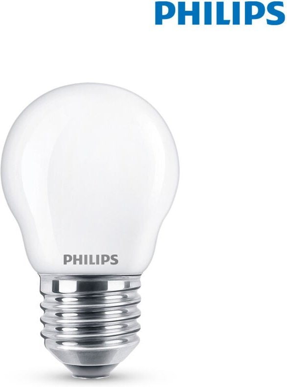 PHILIPS Sphärische LED-Glühbirne E27 6,5 W 806 lm 4000 K Tageslicht 4,5 x 7,8 cm
