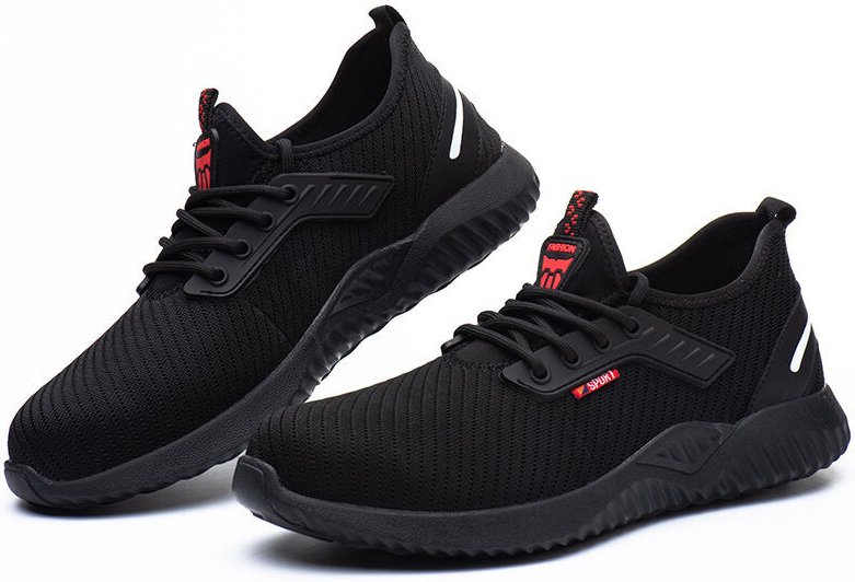 Stahlkappen-Schuhe Geeignet für Fußlänge 270 mm 44 Bequeme Herren-Sicherheitsschuhe Rutschfeste Stahlkappen-Sneaker Arbe...