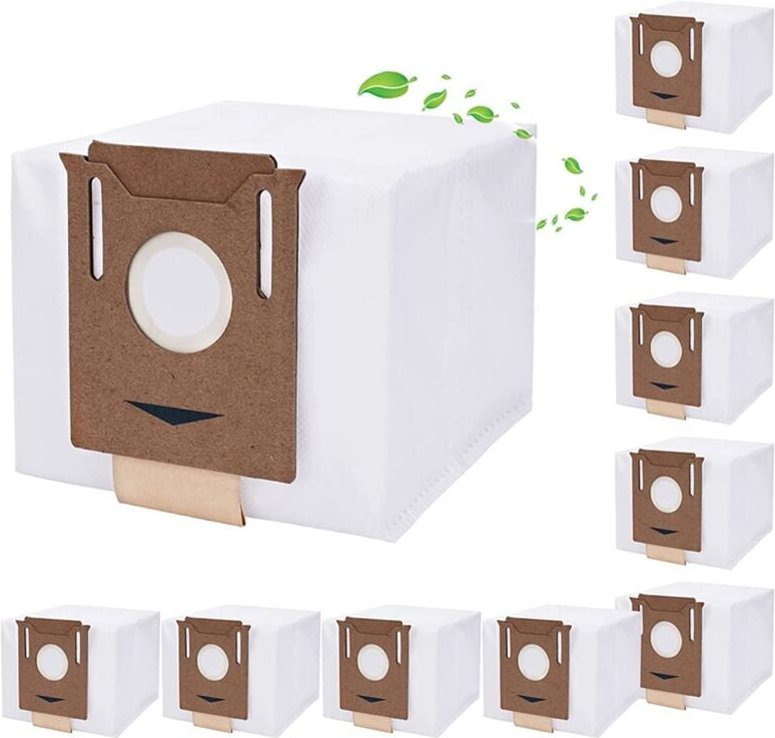 10er-Pack Staubsaugerbeutel für Staubsaugerstationen N8+, N8 Pro+, Ozmo T8, T8, T8+, T9+