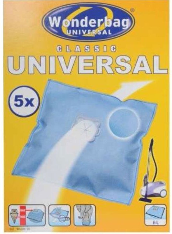 Box mit 5 beuteln für wonderbag classic staubsauger Rowenta wb406120