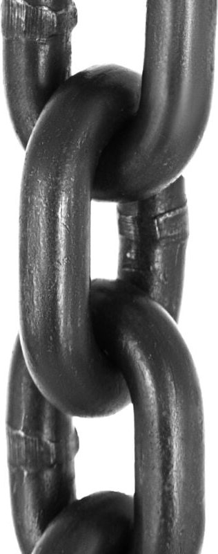 Mophorn 3/8 Zoll x 5 Fuß Kettenschlinge mit Haken, G80 Motorhebeketten, 11.000 lbs (5 Tonnen) Tragkraft für Motorhebebüh...