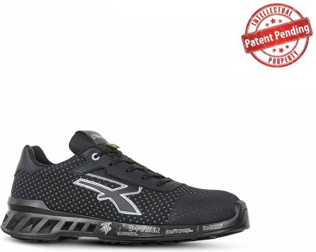 Sicherheitshalbschuh logan esd S3 ci src - Schwarz 43