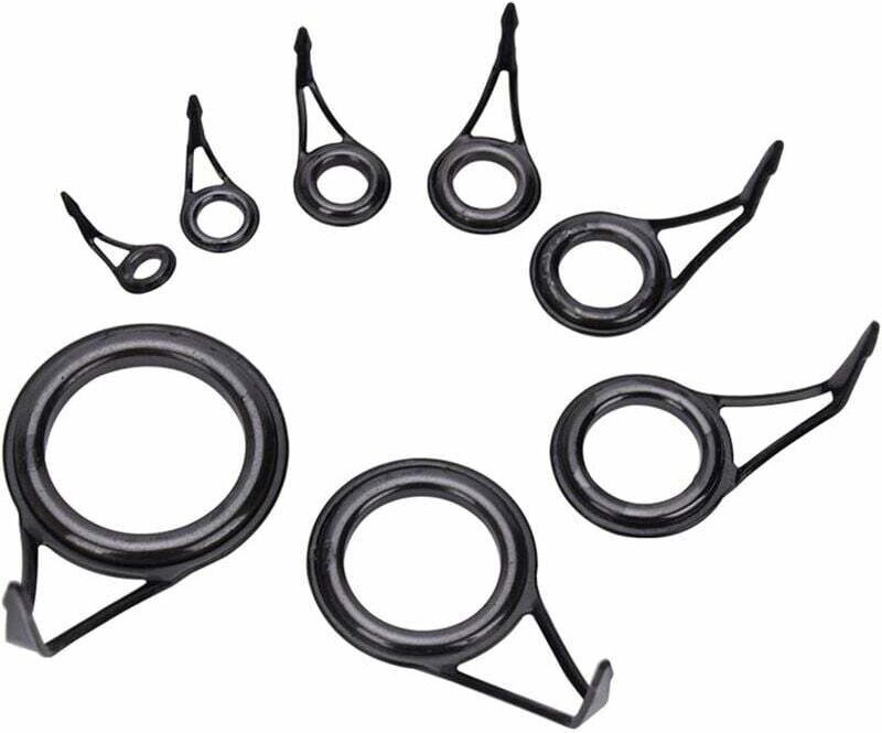 Stück Keramik-Rutenführungen, Augenringe, Salzwasser-Köderguss-Set, 8 Größen, Süßwasser-Rutenteil - Ahlsen