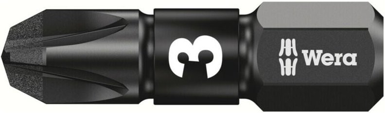 Wera 05057622001 Kreuzschlitz-Bit pz 3 d 6.3 10 St.
