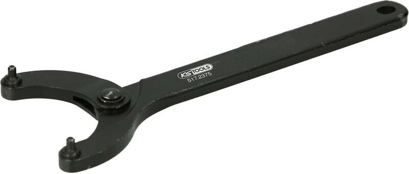 Ks Tools 517.2378 Gelenk-Zweilochmutterndreher, 125 - 200 mm