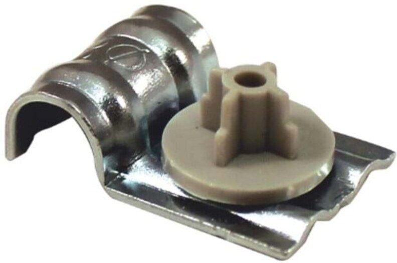 Celo - Metallclip PFT10 einfach Rohrschellen, Kabelschellen feuerbeständig, Stahl verzinkt - 100 Stück