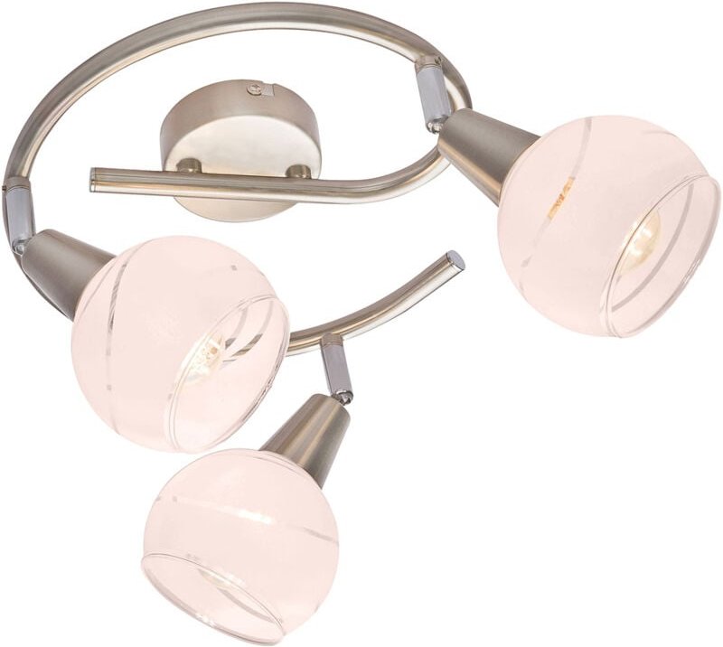 Spot - Elliott - nikkel - metall - ø 25cm - E14LED - - Globo