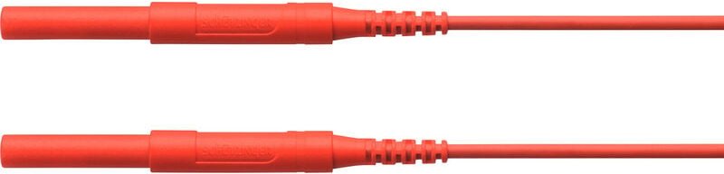 Hspl 8568 / AWG16 / 50 / rt Sicherheits-Messleitung Stecker 4 mm Stecker 4 mm Rot 1 St. - Schützinger