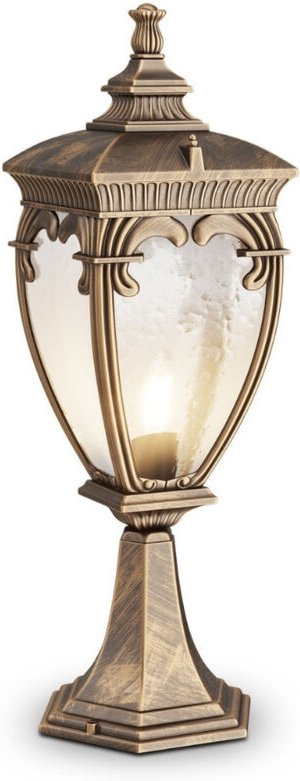 Thumbnail - Maytoni - Fleur Außen-Sockelleuchte Schwarz mit Gold, IP44