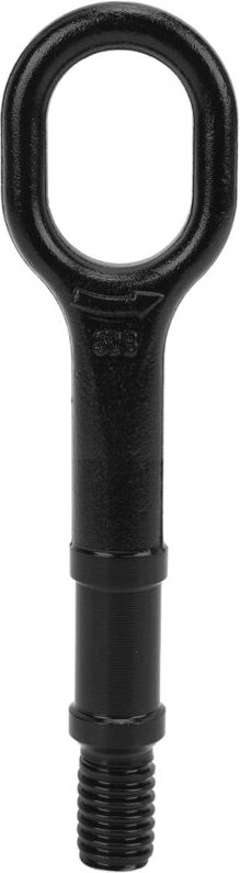 Ej.life - Auto-Abschlepphaken, Schwarzer Metallhaken 1T0 805 615 a Hochleistungs-Abschleppöse Stoßstange Anhängerring ...