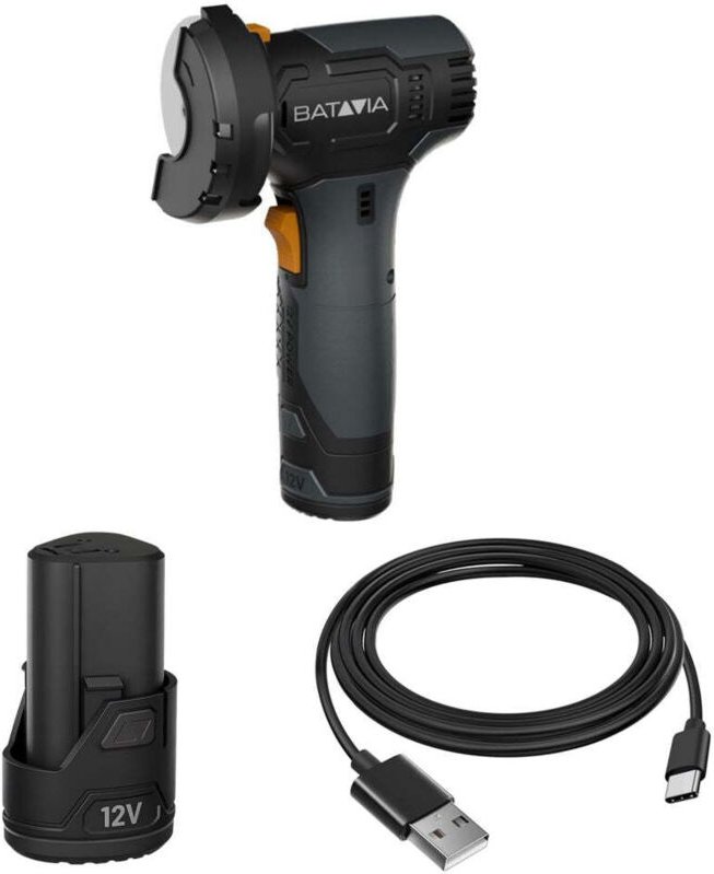 12V Akku-Winkelschleifer 76mm