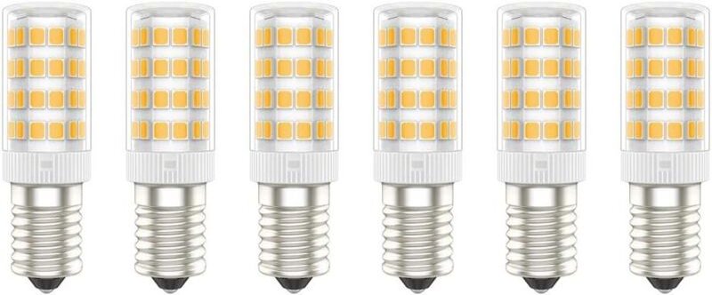 Thumbnail - Memkey - E14-LED-Leuchtmittel, 5 w (entspricht 50 w), warmweiß (3000 k), AC220–240 v, flimmerfrei, nicht dimmbar, 300 Lu...