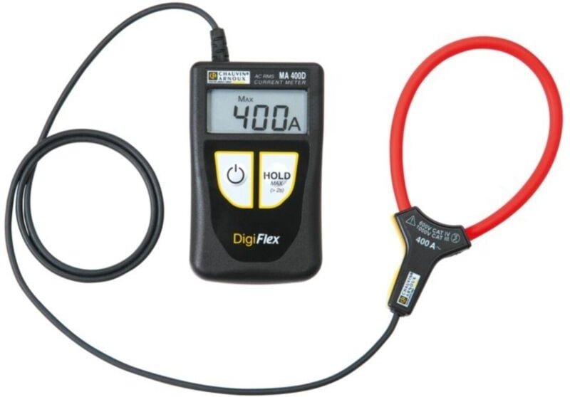 Ma 400D-250 Stromzange, Hand-Multimeter digital cat iv 600 v Anzeige (Counts): 4000 - Chauvin Arnoux