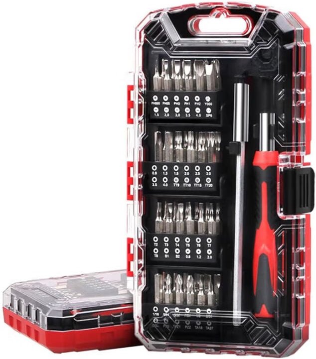 DELIXI 51-teiliger Präzisions-Schraubendreher Set – Professioneller Uhrmacher-Schraubendreher für Elektronik, Handy, Lap...