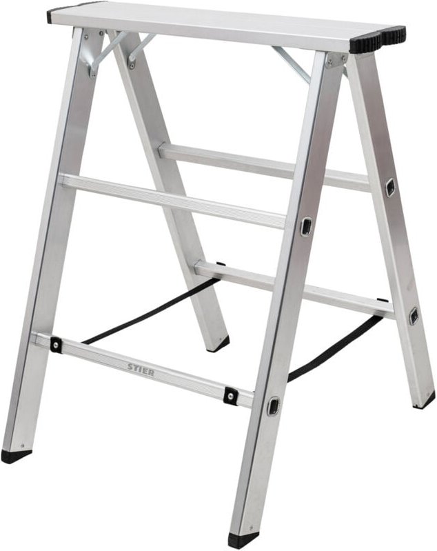 Aluminiumbock, mit einer Tragfähigkeit von 150kg, 75 cm breit, 80 cm hoch, Arbeitsbock, Unterstellbock, Montagebock, Kla...