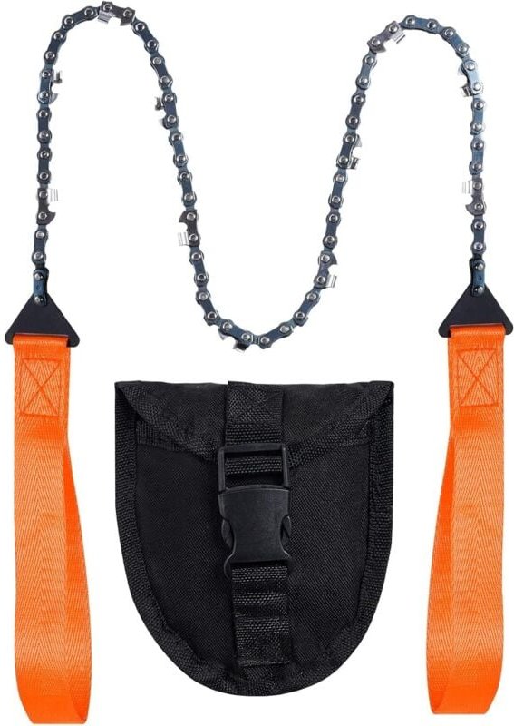 Taschenhandsäge mit Paracord-Griff, Klappsäge, Notfallausrüstung für den Outdoor-Einsatz, zum Campen, Jagen, Wandern, Ho...