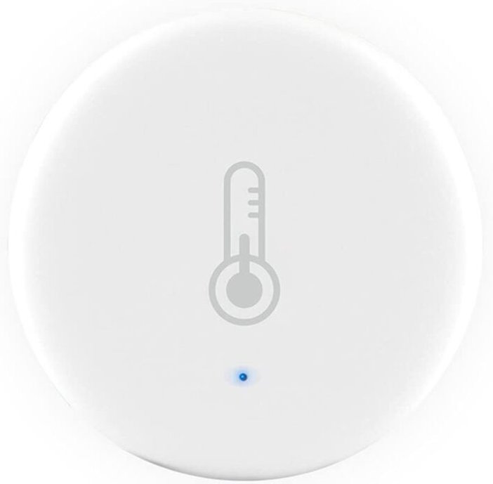 Temperatur- und Luftfeuchtigkeitssensor, Tuya- und SmartLife-App, klein und rund