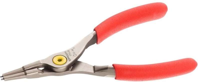 FACOM Zange für Sicherungsringe mit Außenspannung, gerade, Ø Spitze 3,2 mm, Ringweite 85 - 200 mm
