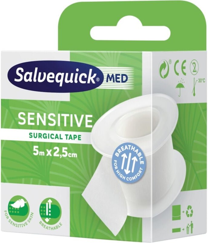 Cederroth - salvequick Tapeband 5m x 2,5cm