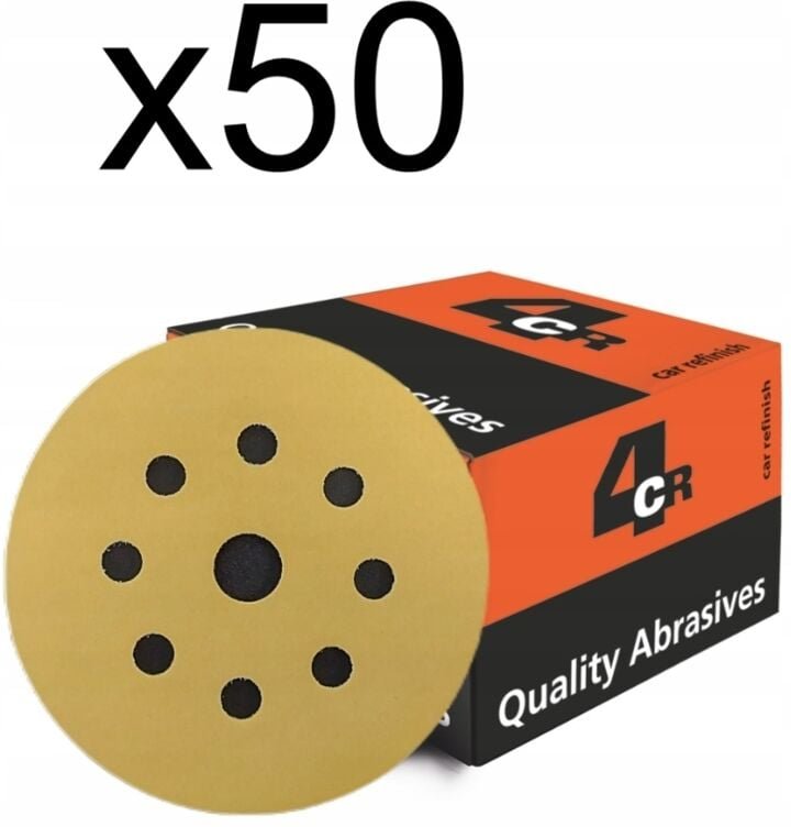 4CR 3050 Klettverschlussscheibe 125 mm P180 x 50