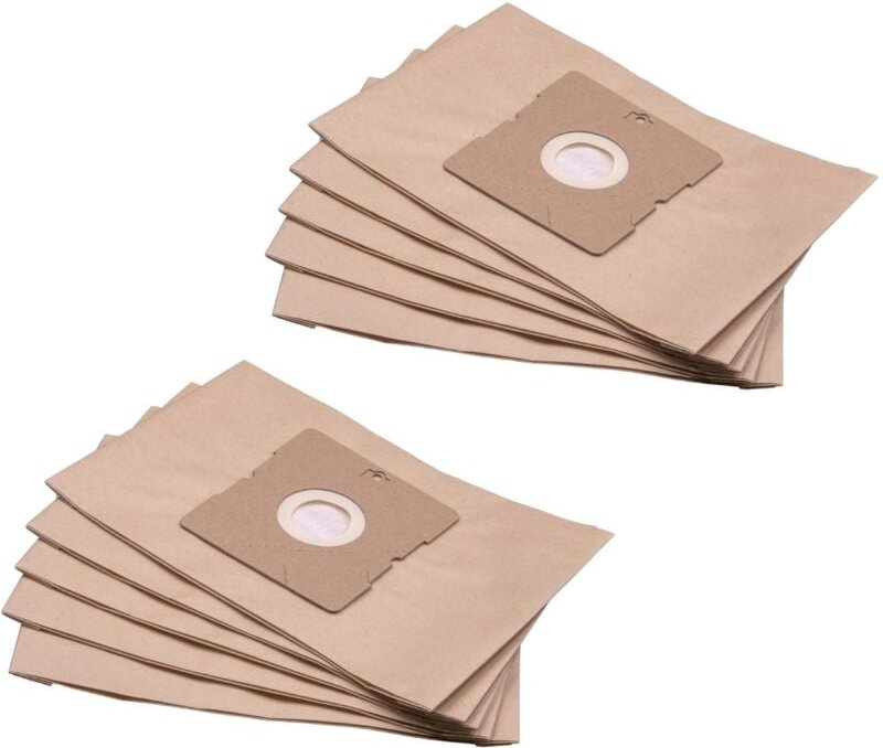 Thumbnail - 10x Staubsaugerbeutel Ersatz für Kärcher 6.905-225.0 für Staubsauger - Papier, braun - Vhbw