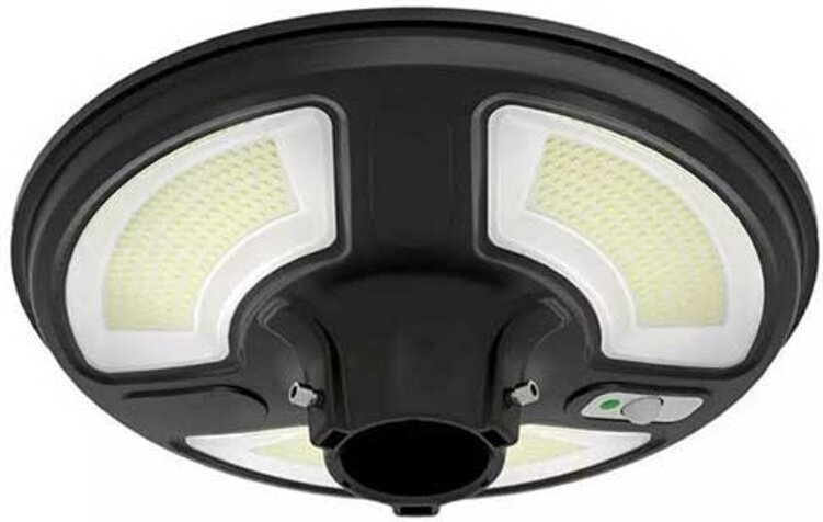 V-TAC 7,5 W Solar-LED-Gartenleuchte mit Bewegungsmelder, Fernbedienung und Timer, IP65, Kaltweiß