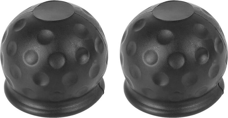 2 Stücke 50mm Anhänger Kupplung Ball Abdeckung Kappe Anhänger Kupplung Wohnwagen Anhänger Anhänger Kupplung SchüTzen für...