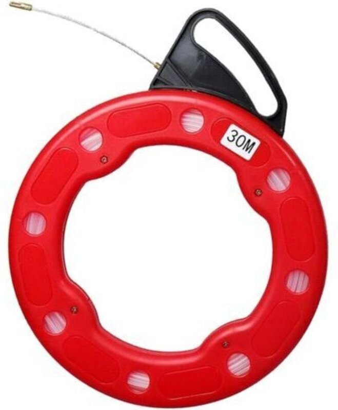 Drahtzieher für Elektriker, Glasfaser-Drahtzieher, 4 mm Durchmesser, 30 m