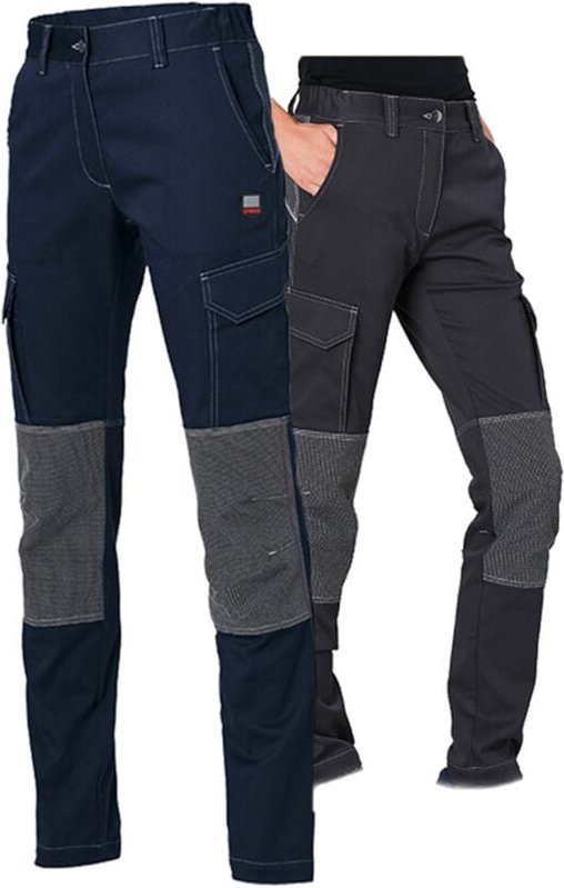 Sirio Damen Arbeitshose - xl - Blau - Siggi