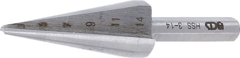 Hochleistungs-Blechschälbohrer Größe 1 3 - 14 mm