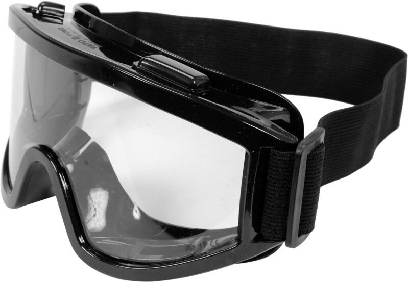 Lunettes de sécurité avec monture de ventilation noire