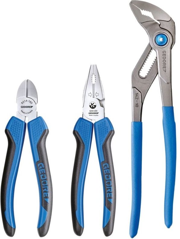 Zangen-Satz 3-tlg., Nr. s 8393 - Gedore