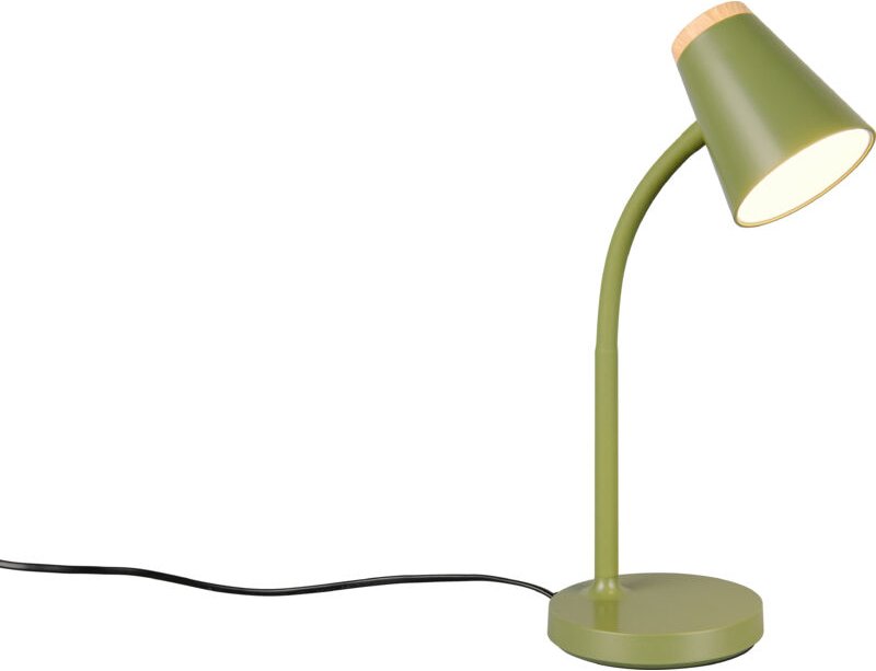 LED-Tischleuchte pongo, R55831115, 4,5W, 500lm, 3000K, grün - Reality