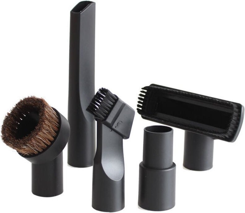SHINING HOUSE 5er-Pack Staubsaugerzubehör, 32-mm-Reinigungsbürste, Fugendüse, mit 35-mm-auf-32-mm-Schlauchadapter