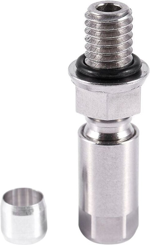 Thumbnail - Woosien - Fahrrad-Bremsschlauch-Anschluss, Fahrrad-Hydraulik-Scheibenbremsschlauch-Anschluss, Olive-Einsatz, Fahrrad-Zu