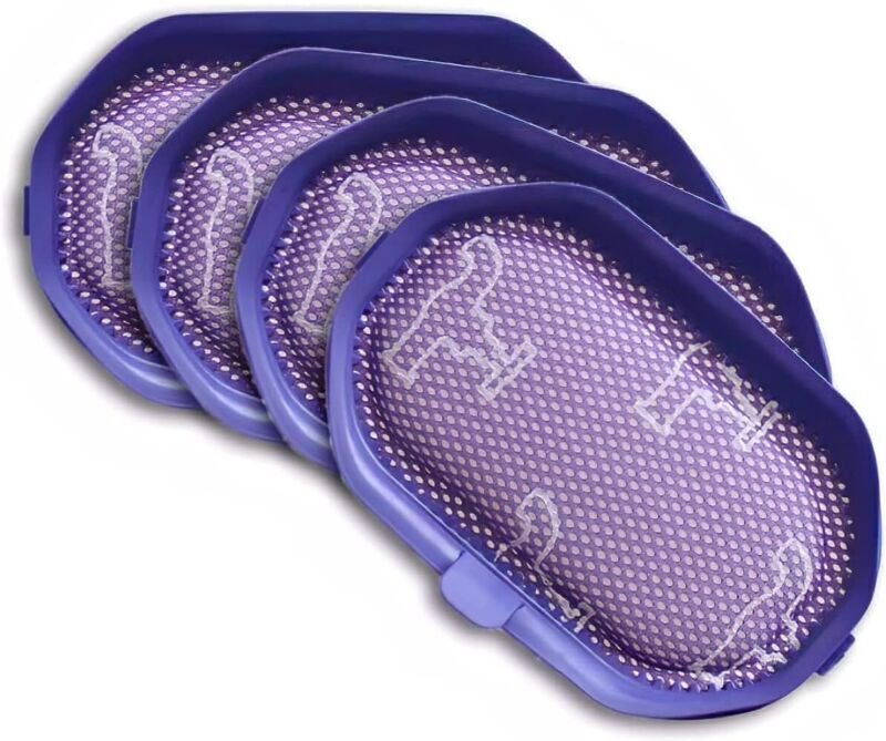 Set mit 4 DC30/DC34-Filtern, kompatibel mit Dyson DC35, DC31, DC44 und DC56 Ersatzteilen