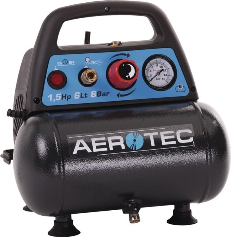 AEROTEC Kompressor Airliner 6 200l/min 8bar 1,1 kW 230 V,50 Hz 6l - 200664