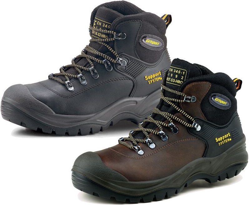 Grisport - Cortina S3 hro hi src Sicherheitsstiefel - 43 eu - Schwarze