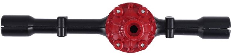 Metall-Hinterachsgehäuse für D12 C14 C24 C24-1 C34 B14 B24 B16 B36 RC-Auto-Upgrade-Teile, Schwarz