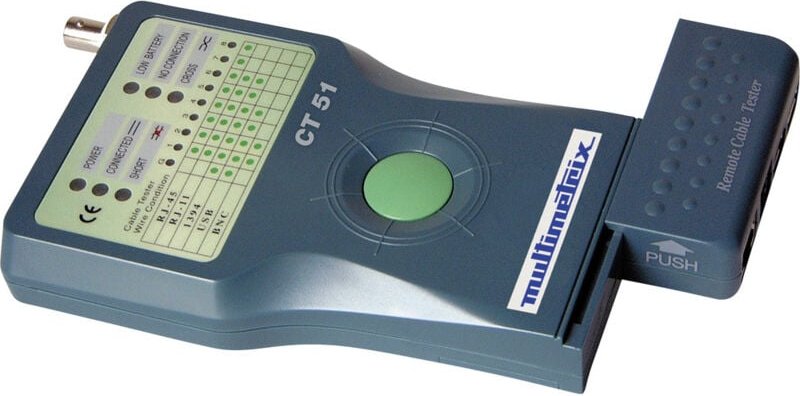 Kabeltester P06237901 Multimetrix CT 51 Netzwerk, Telekommunikation