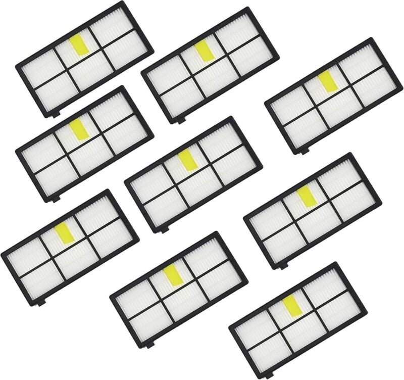 10 filtres pour iRobot Roomba séries 800/900, accessoires de remplacement pour aspirateurs