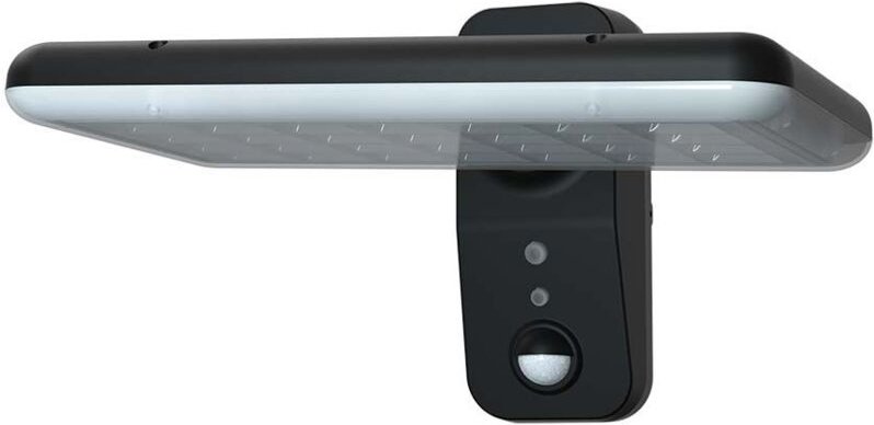 Thumbnail - V-tac - 15W Solar-LED-Lampe mit 3,2V LFP-Akku, Schwarz, cct, Kaltweiß + Naturweiß, IP65