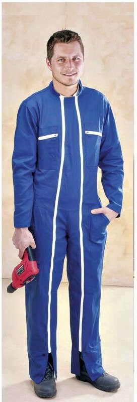 Blaue Arbeitskleidung Größe m (44/46)